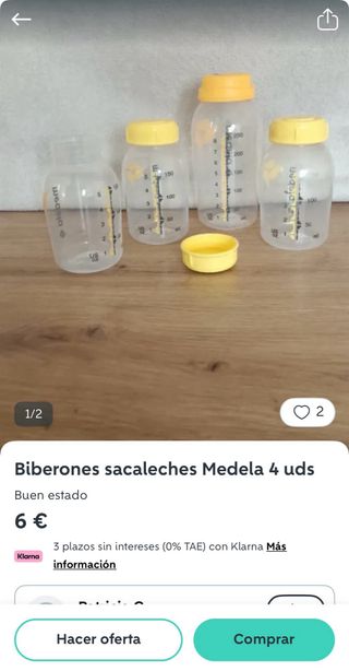Sacaleches Medela