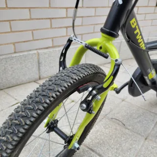 Bicicleta Btwin 500 16" Verde/Negra