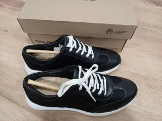 Zapatillas Clarks Talla 37 Cuero y Tela