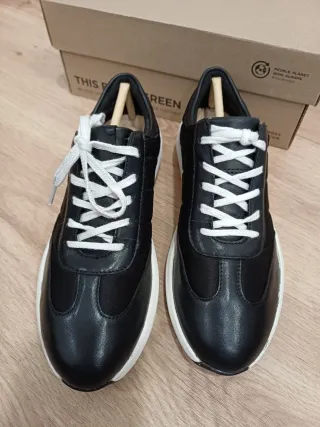 Zapatillas Clarks Talla 37 Cuero y Tela