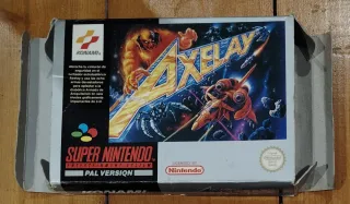 Axelay SNES PAL Spagna Konami