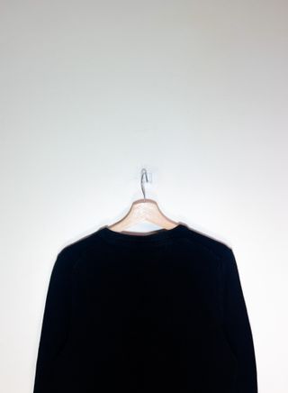Tommy Hilfiger Jersey Negro Crewneck Vintage Retro