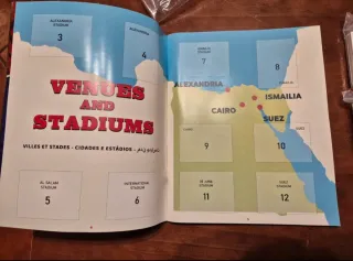 Álbum + Set completo Copa África 2019