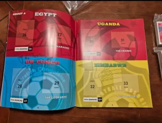 Álbum + Set completo Copa África 2019