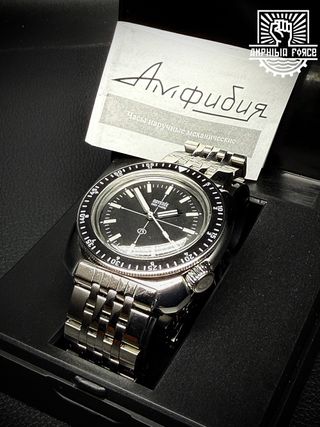 Vostok Amphibia Jacques Cousteau para SamuraiBarna