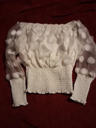 Camicetta Tulle e Pantalone Sigaretta