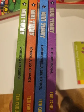 Colección Mini Timmy Libros Fútbol