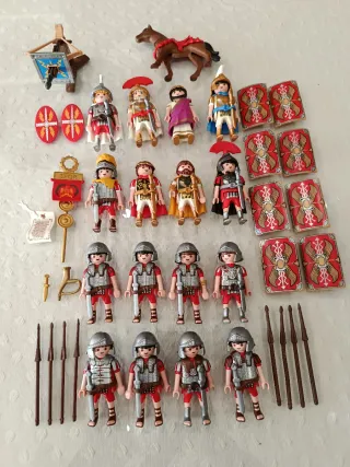 Playmobil Ejército Romano Figuras y Accesorios