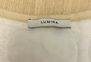 Chubasquero Lumina Blanco/Marrón Talla S