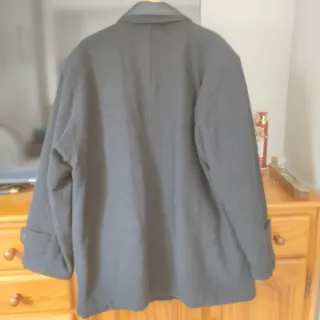 Abrigo de hombre gris