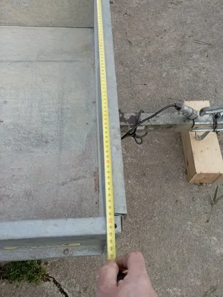 Remolque pequeño galvanizado Noval.