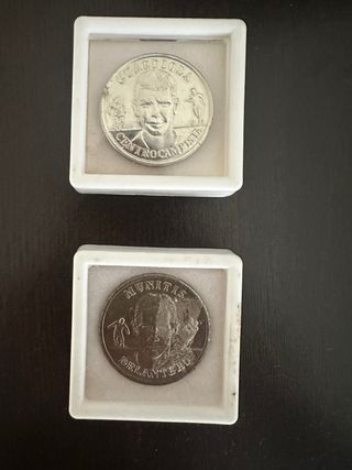 Monedas conmemorativas de fútbol