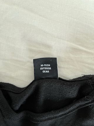 Camiseta manga larga negra