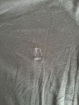 Camiseta manga larga negra