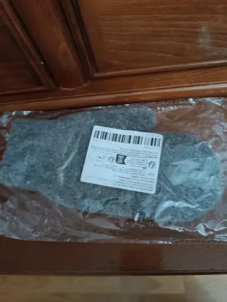 Manoplas hombre grises