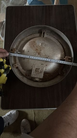 Luz náutica escotilla metálica vintage