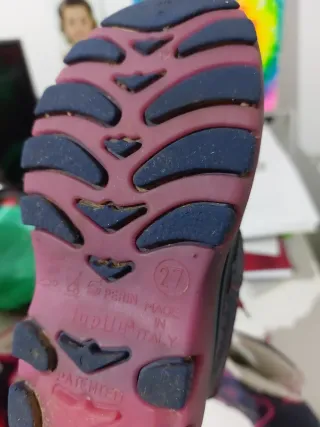 Botas de nieve infantiles 27 con luz