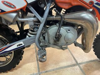 KTM 50 Mini Motocross Naranja/Blanco