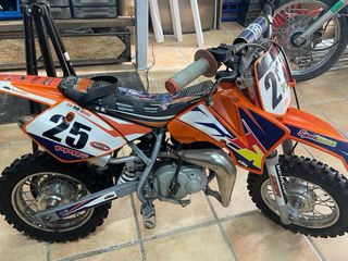KTM 50 Mini Motocross Naranja/Blanco