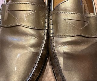 Mocasines Cole Haan Piel Dorados Mujer