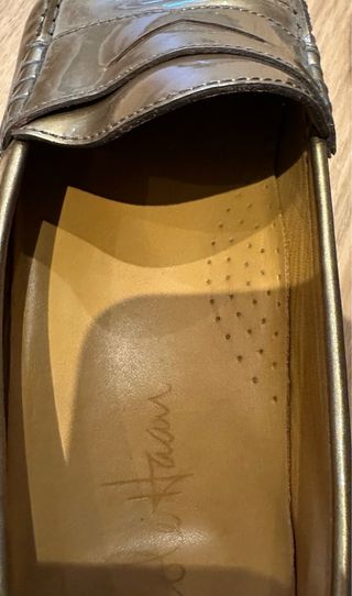 Mocasines Cole Haan Piel Dorados Mujer