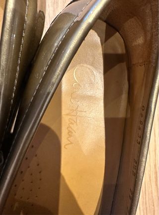 Mocasines Cole Haan Piel Dorados Mujer