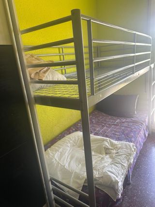 Litera metálica 2 plazas 90cmx190cm