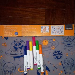 Tappetino da colorare riutilizzabile Crelando