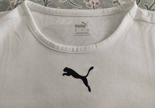 Lote 3 camisetas; 2 Puma y 1 Joma. Talla M.