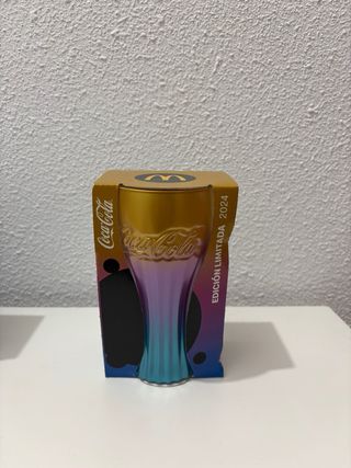 Lote 3 Vasos Coca-Cola McDonald's Edición Limitada