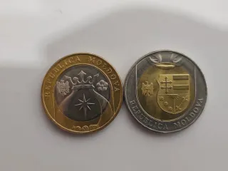 Monedas Moldavia 2018 nuevo diseño