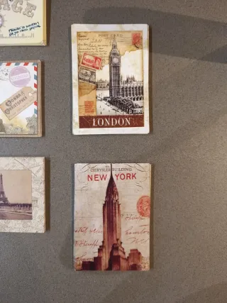 Colección Postales Vintage Viajes