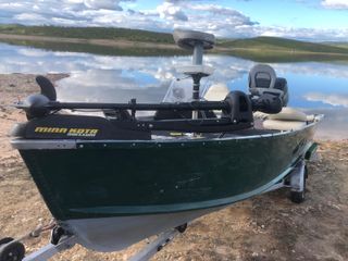 Bass boat aluminio 5m/Mercury 40CV/Eléctrico 65Lb