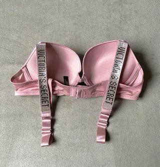 Conjunto Victoria's Secret Rosa metalico