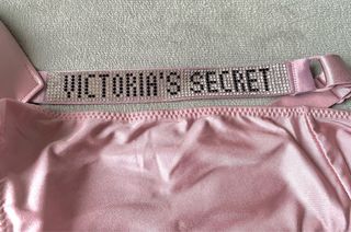 Conjunto Victoria's Secret Rosa metalico