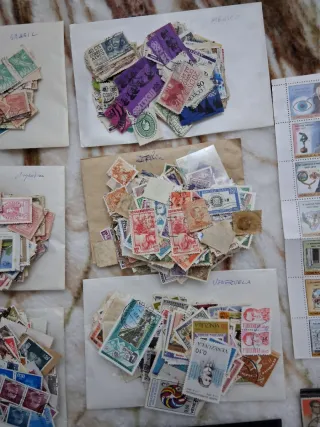 Lote sellos varios países