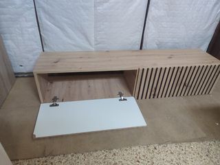 Mueble TV Colgante Madera