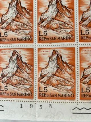 San Marino Francobolli 1962 - Collezione