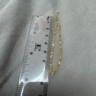 Bracciale da donna 6-8 pollici 0,5 g oro