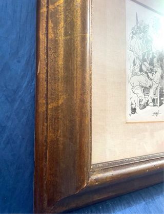 DIBUJO ORIGINAL JOSE ANTONIO DE HUESCAR -GARVI-