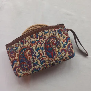 Neceser estampado paisley multicolor