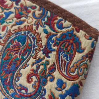 Neceser estampado paisley multicolor