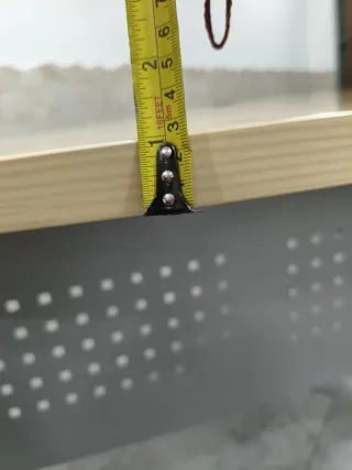 Mesa de escritorio oficina estudio madera metal