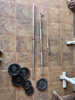 Banco de pesas Domyos BM 100