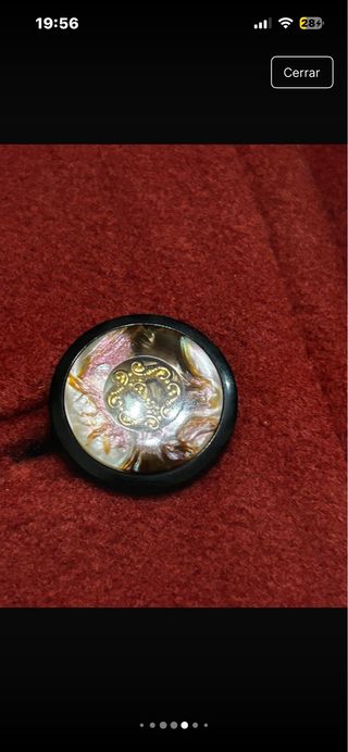 Abrigo clásico C. Ibañez Ursua Rojo Talla L