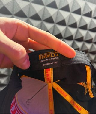 Gorra Pirelli Negra Unisex