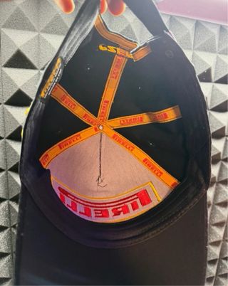 Gorra Pirelli Negra Unisex