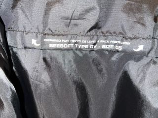 Chaqueta Moto Negra Blanca Amarilla Talla XL