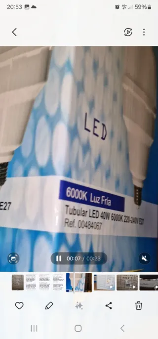 Lote 60.000+ Bombillas LED DT 60W