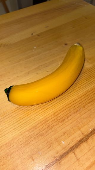 Plátano antiguo de cristal Murano